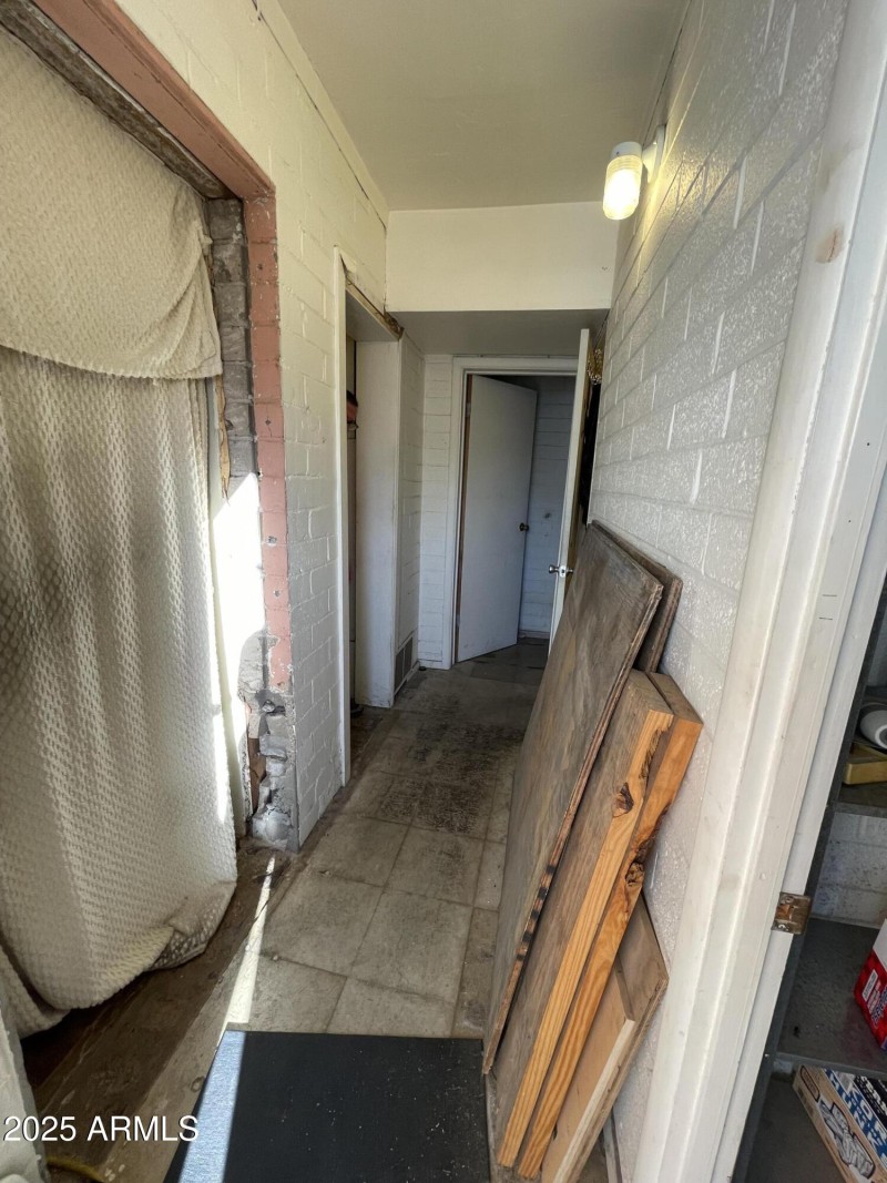 HALL ADDITION IN BACK OF ORIGINAL HOME