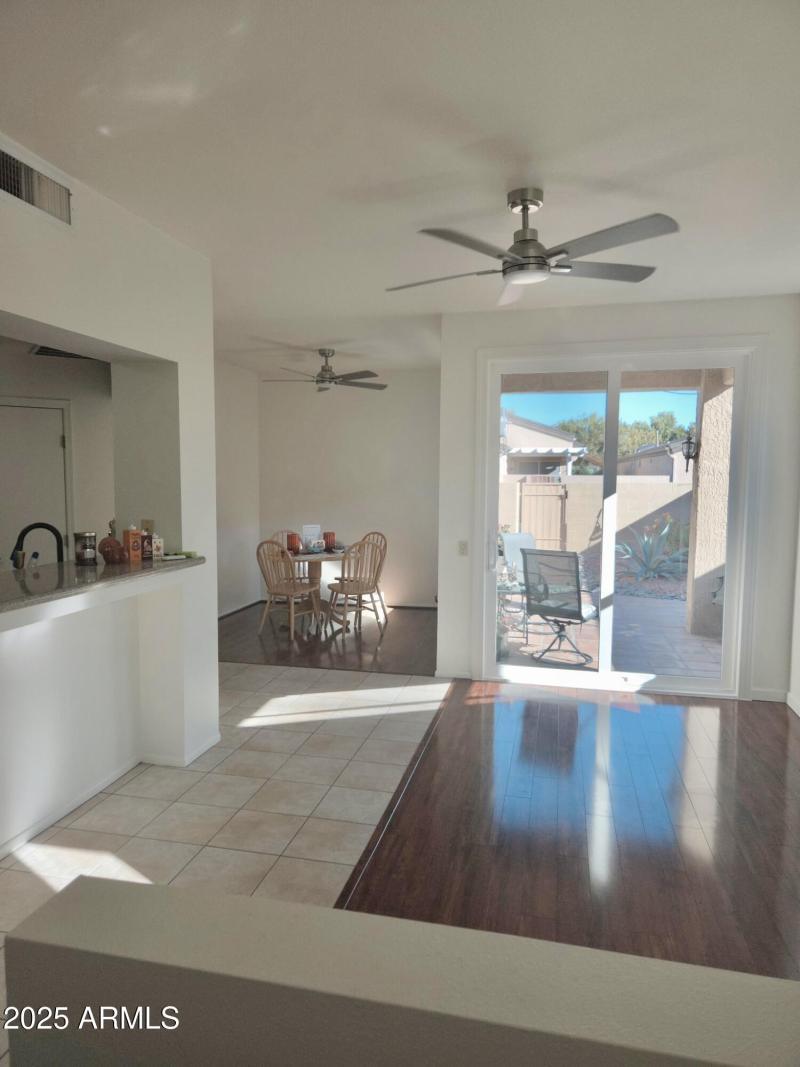 Family Room upon entering