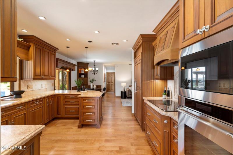 Expansive Kitchen with Extended Layout