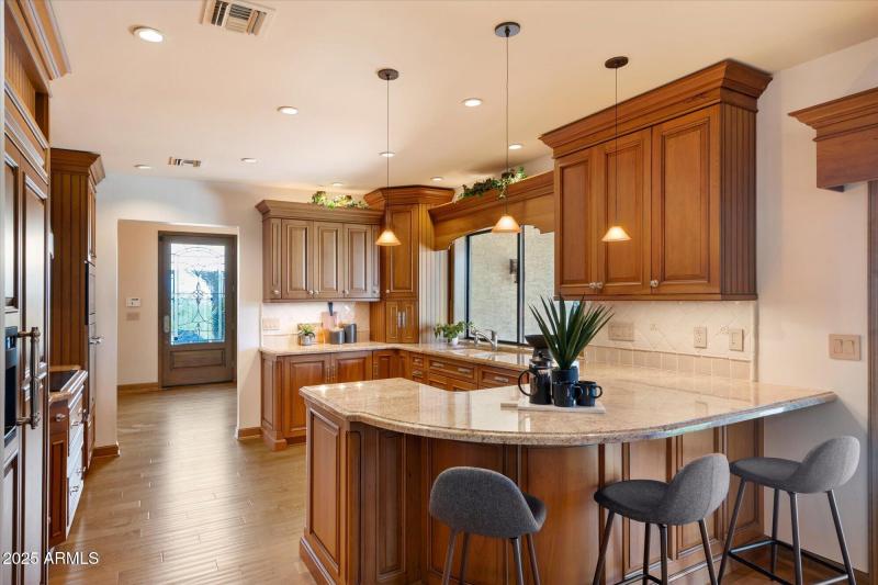 Breakfast Bar Overlooking Kitchen