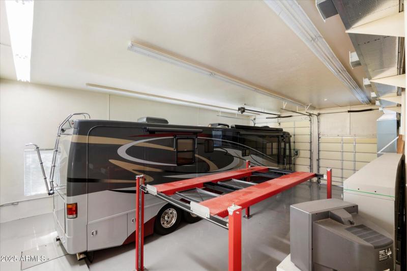 RV Garage Interior