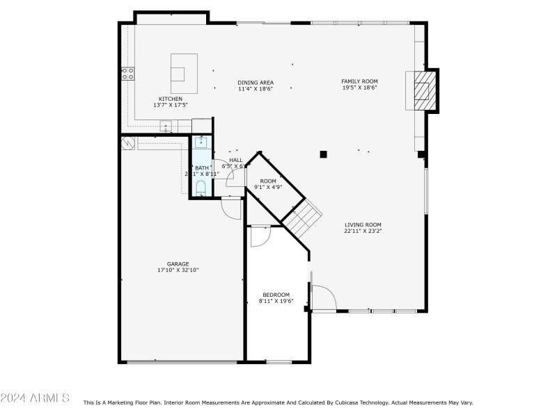 Downstairs Floorplan