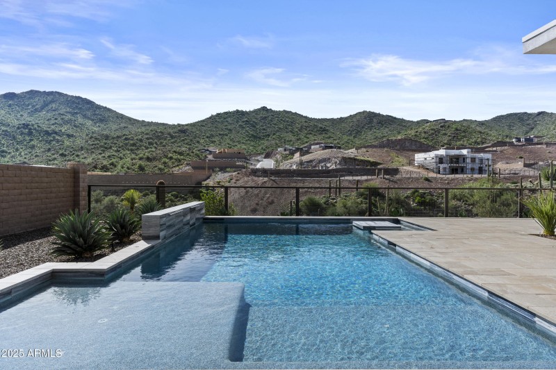 Mountain views from pool!