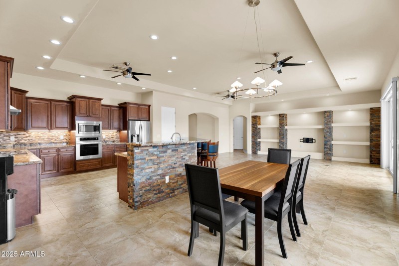 Kitchen and Dining Area