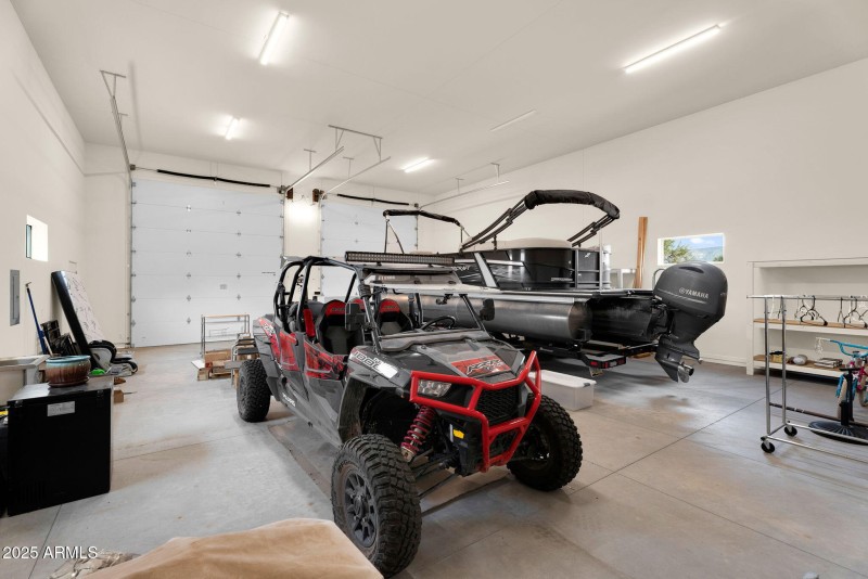 RV Garage and Workshop Area