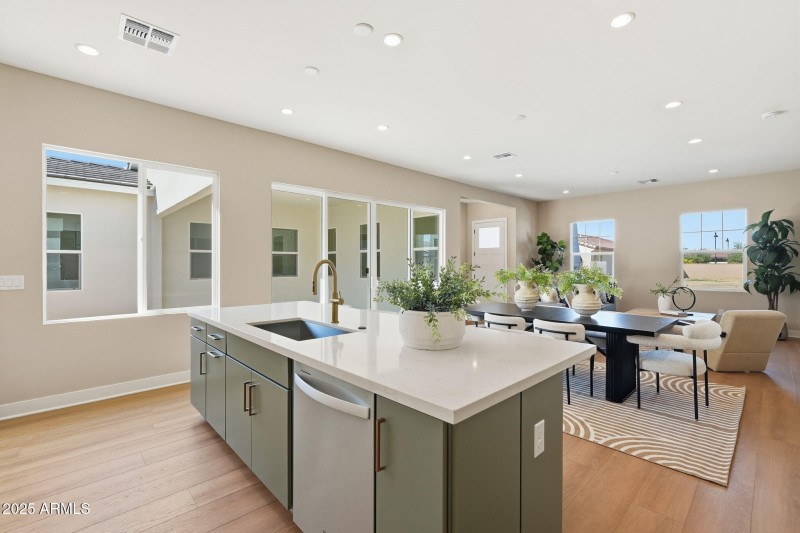 Kitchen W Natural Light