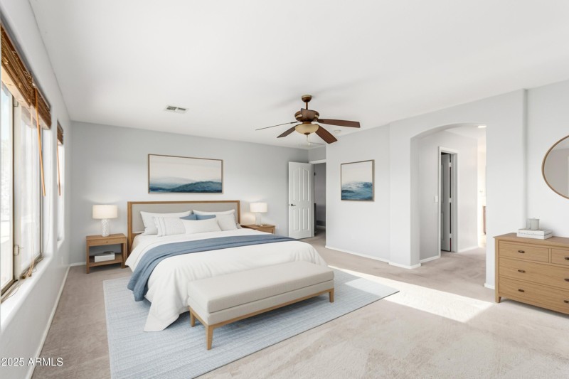 Owners Suite Virtually staged