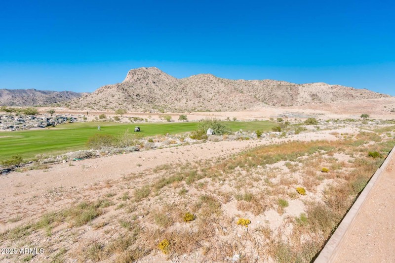 Golf course AND mountain views