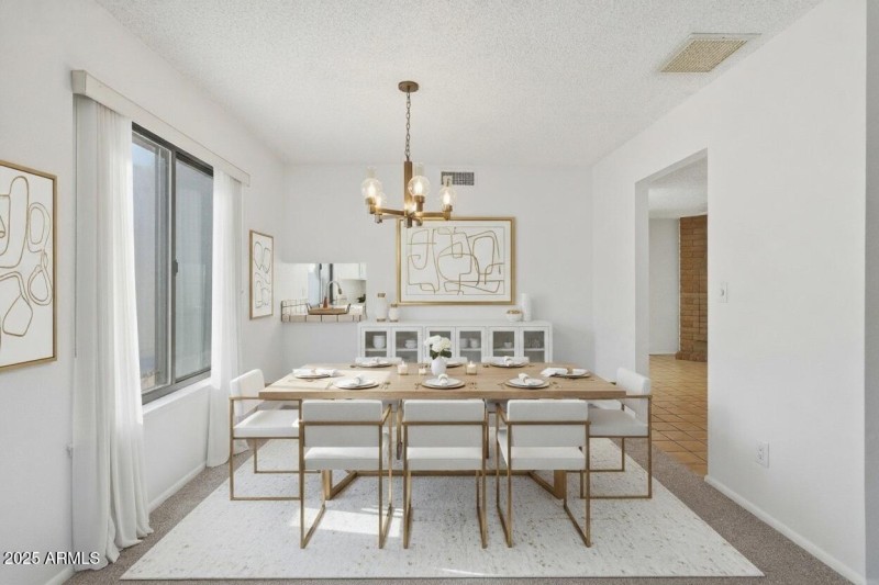 virtual staging formal dining