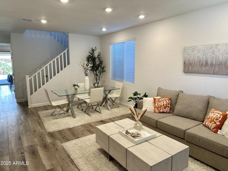 Formal living and dining