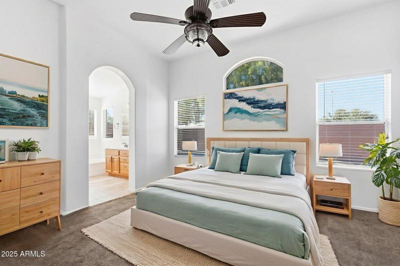 Master Bedroom Virtually Staged