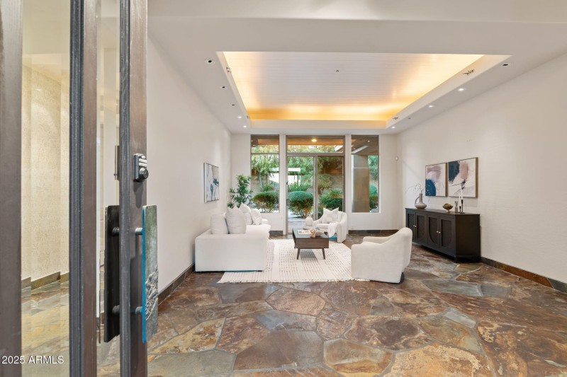 Foyer into Living Room