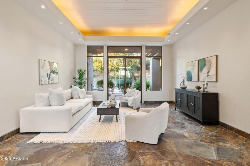 Living Room w/ Backyard Access