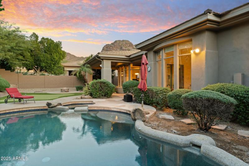 Resort Inspired Backyard