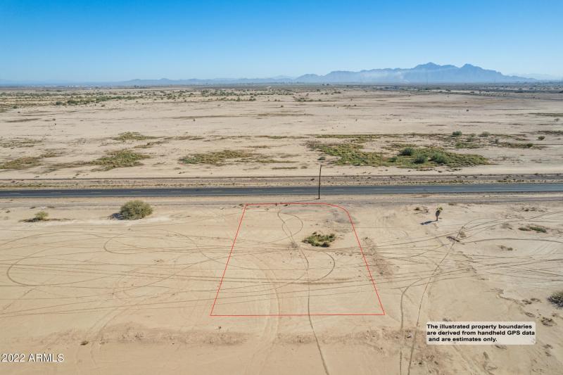 View to East Low Angle