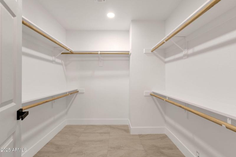 Primary Walk in Closet