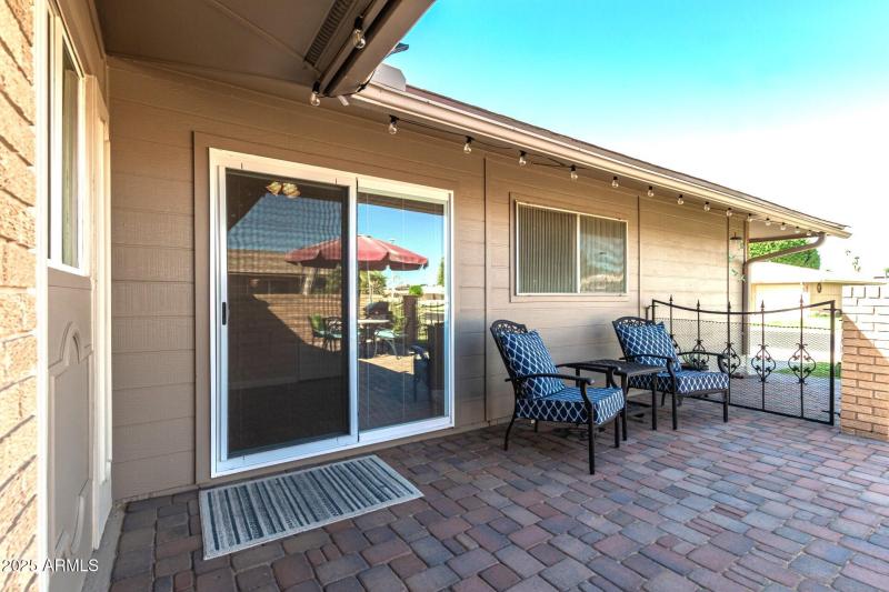 10406 Front Courtyard dng Drs Brightened