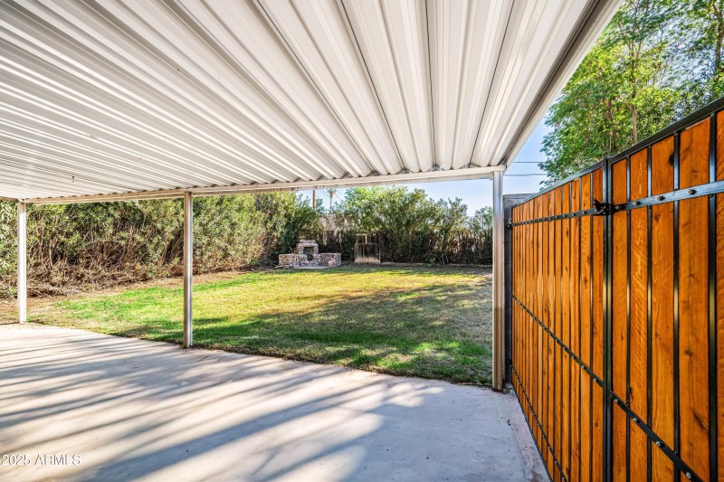 Extended Covered Patio