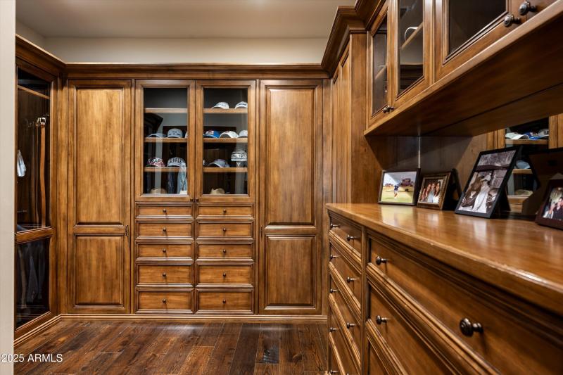 Owner's Dual Wardrobes