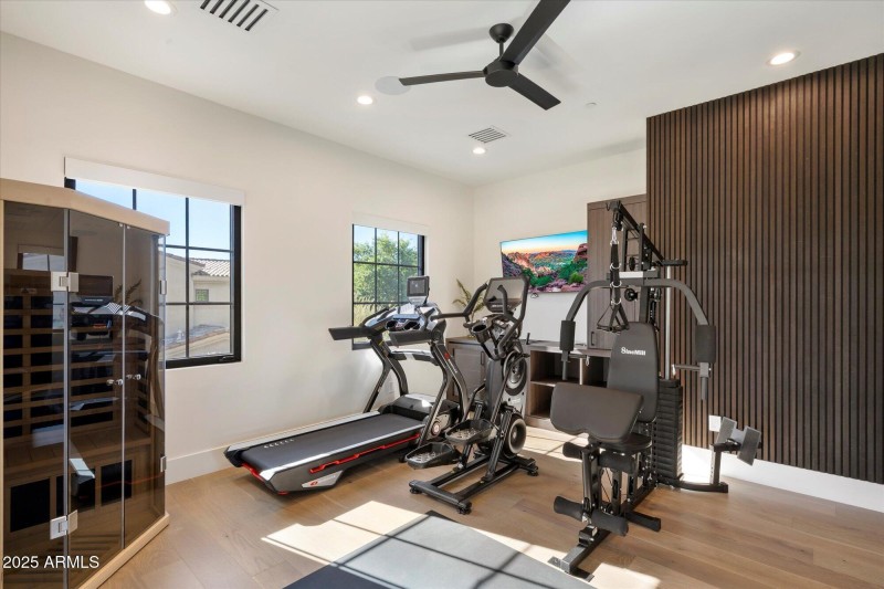 All the equipment for a great workout!