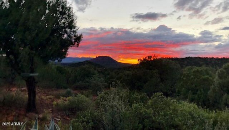 Garnet Hill Side Patio Sunset