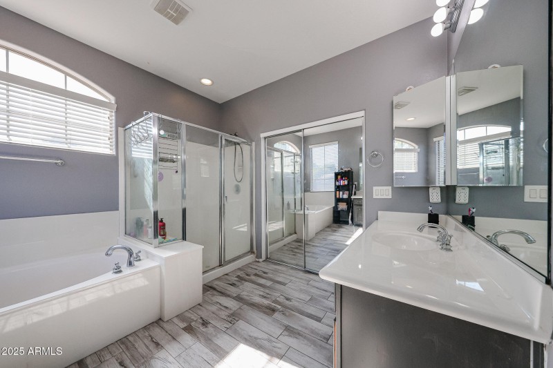 B His and Her Vanities