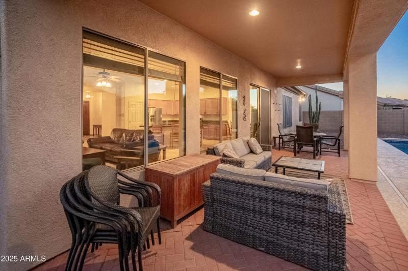Large Covered Patio