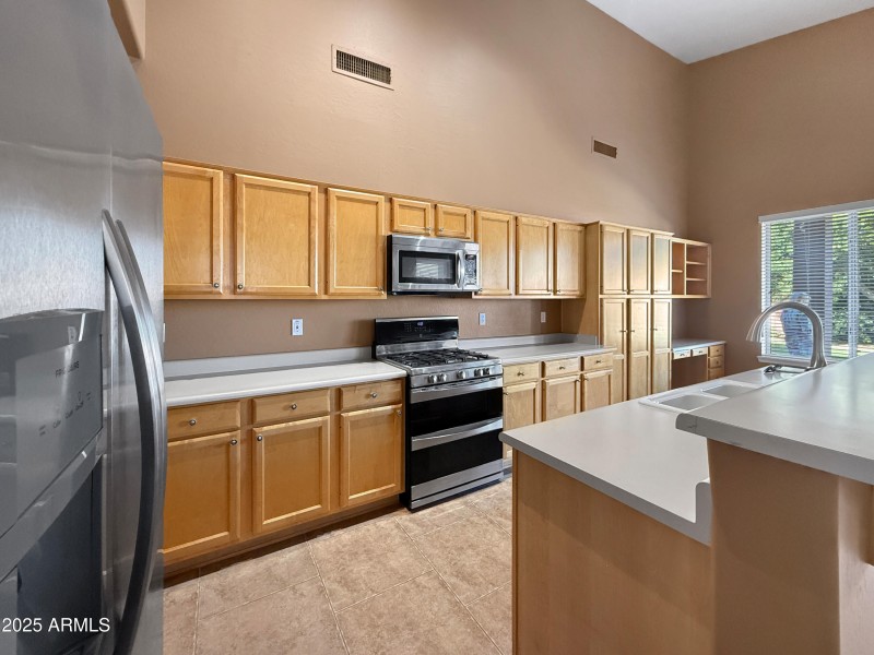 Kitchen with Stainless Appliances