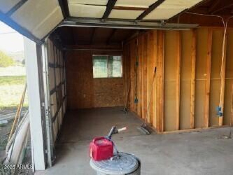 Extended garage area