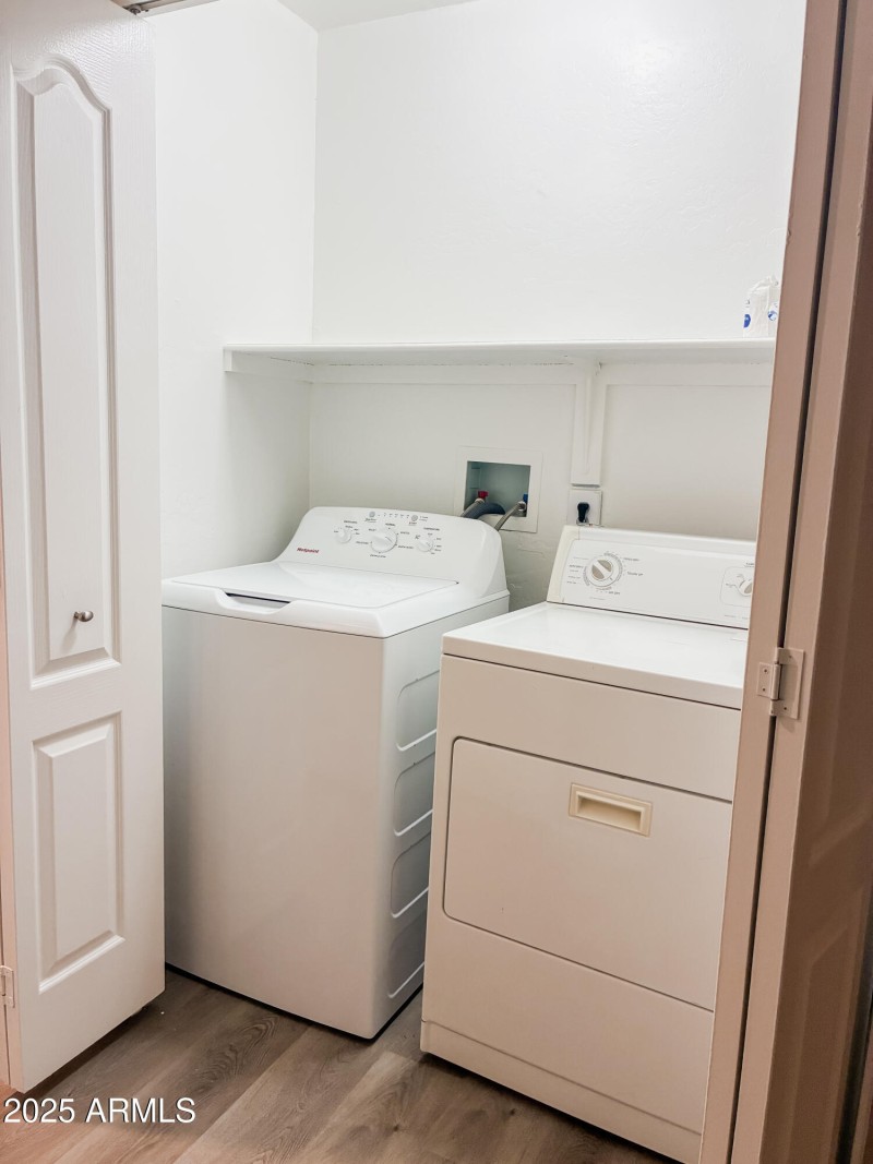 Laundry area