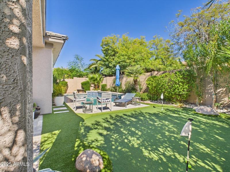 Relaxing Shady Backyard