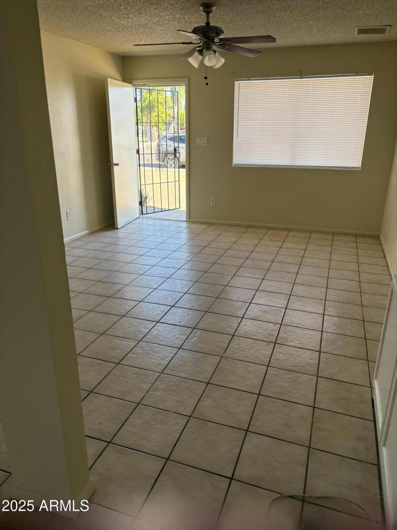 view of Living rm from dining area