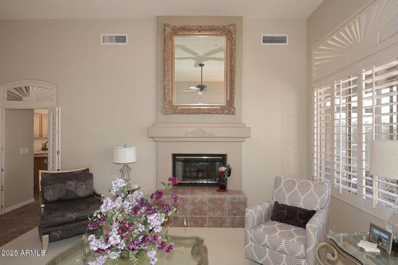 Living Room-Fireplace