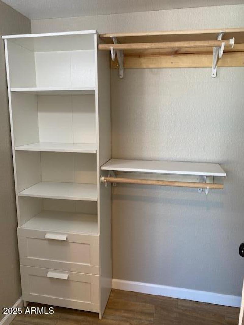 Mission walk in closet