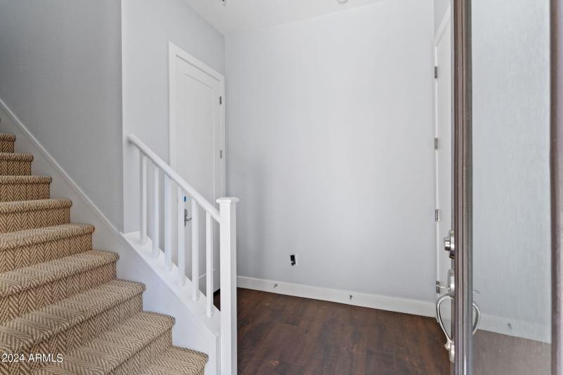 Storage under the stairs