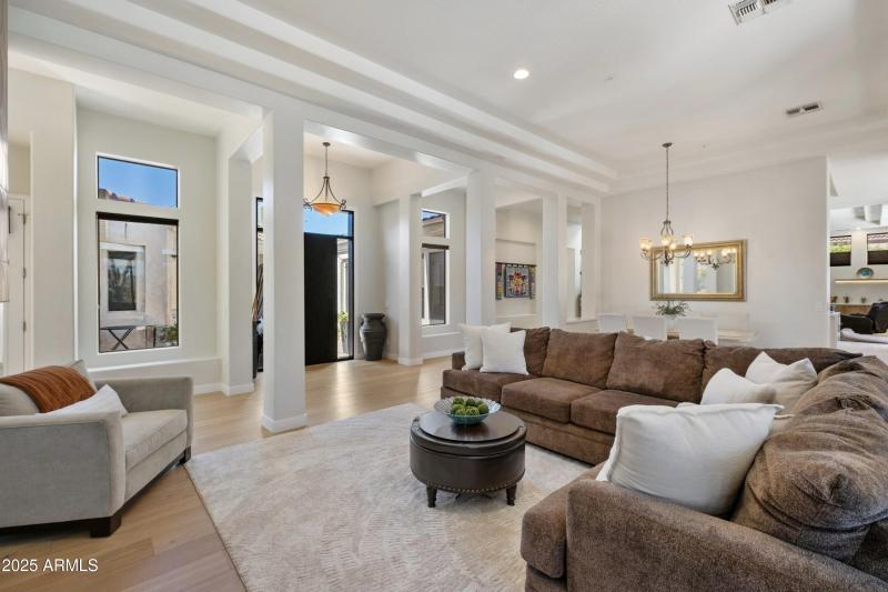 Living Room and Dining Room