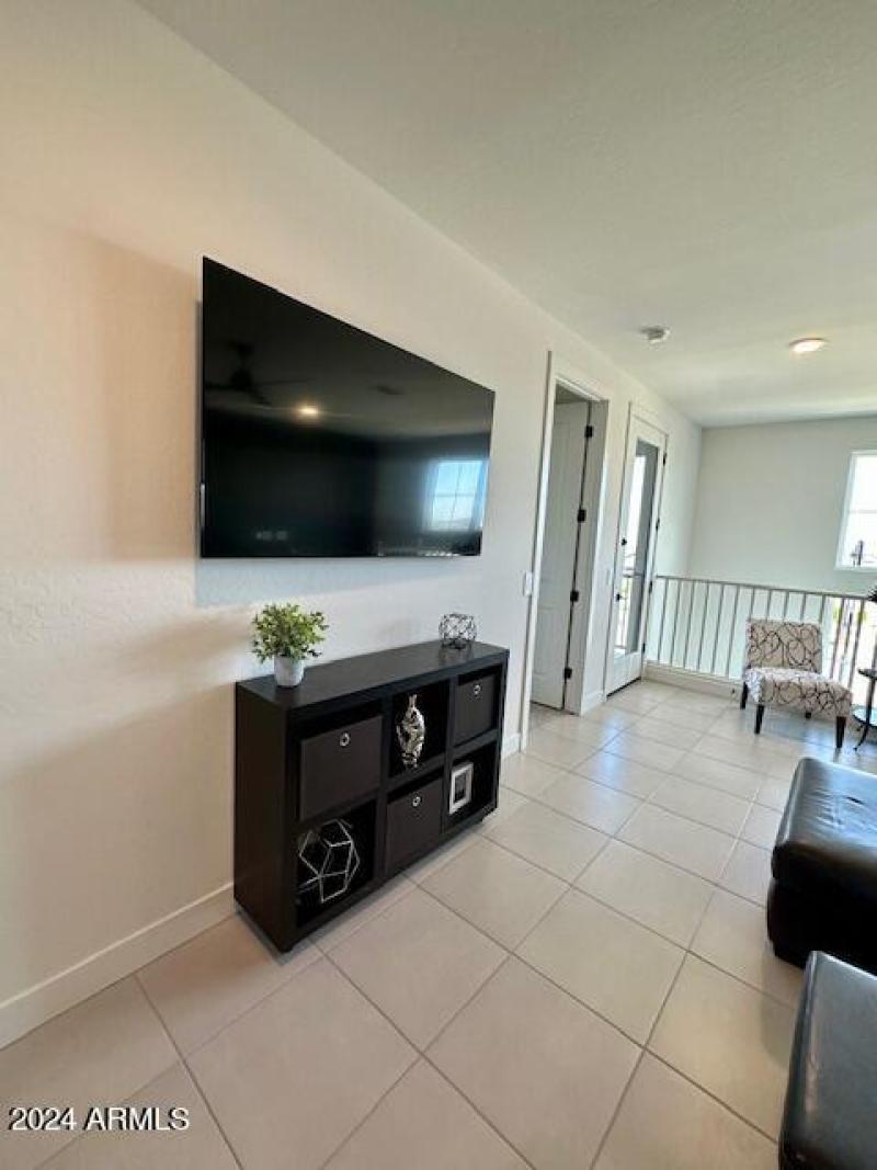 Tv and entertainment table beneath