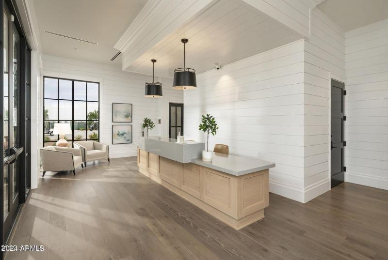 inside entry to locker rooms