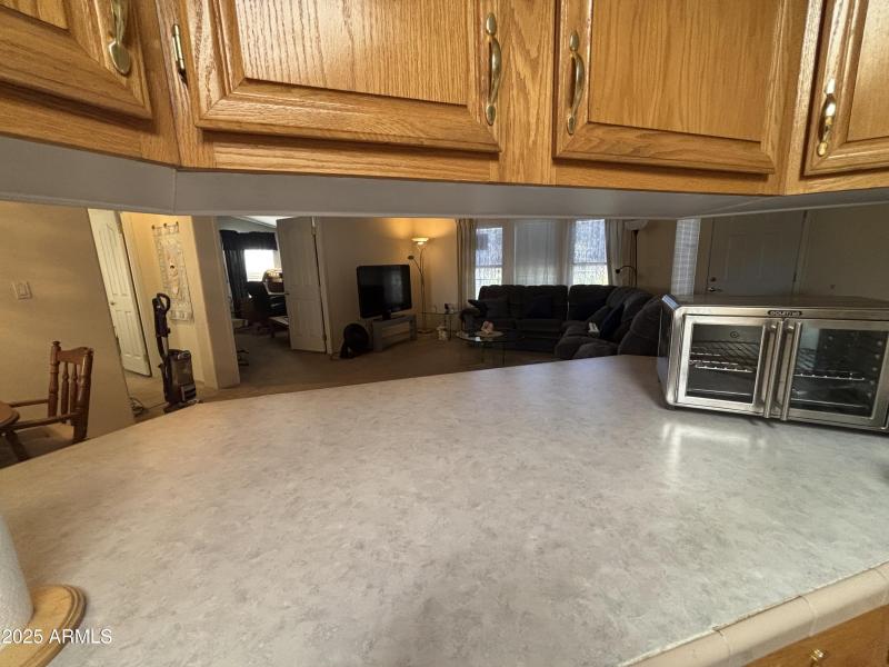 Kitchen to Living Room View