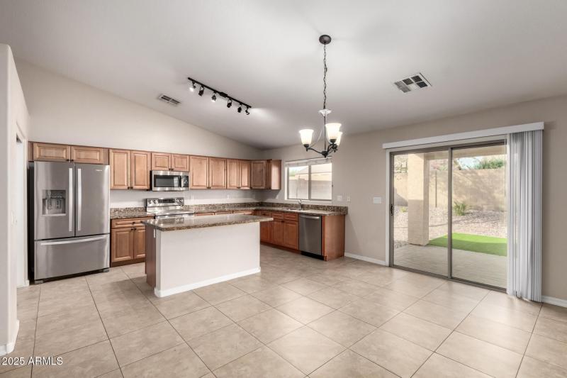 Open Living & Dining