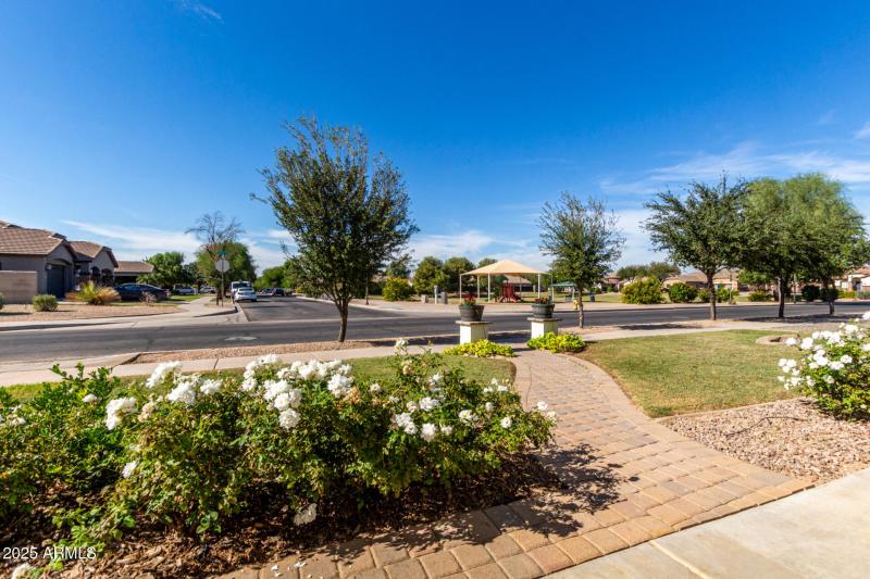Front Porch looking across to Park