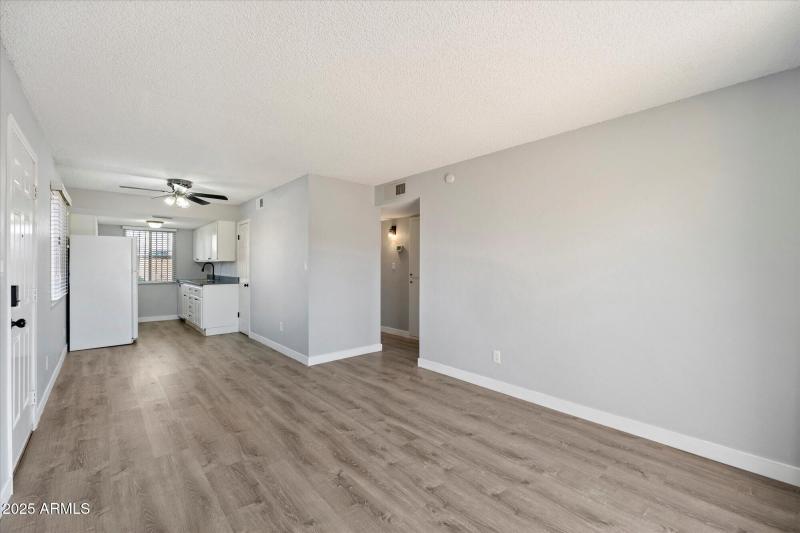 Family room, Dining and Kitchen