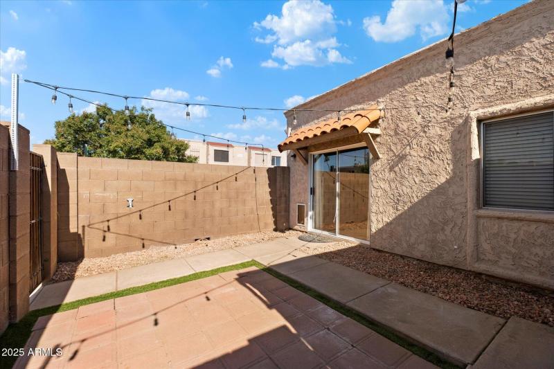 Private outdoor space