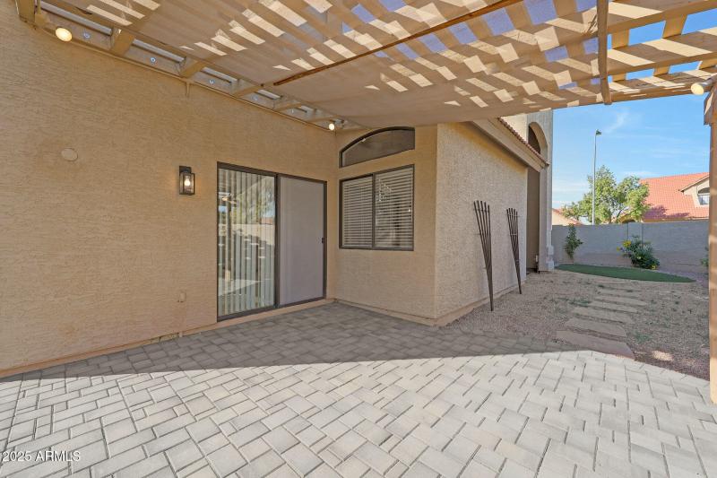 Expansive Paved Area