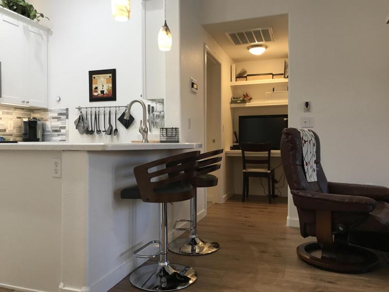 Kitchen and Desk view