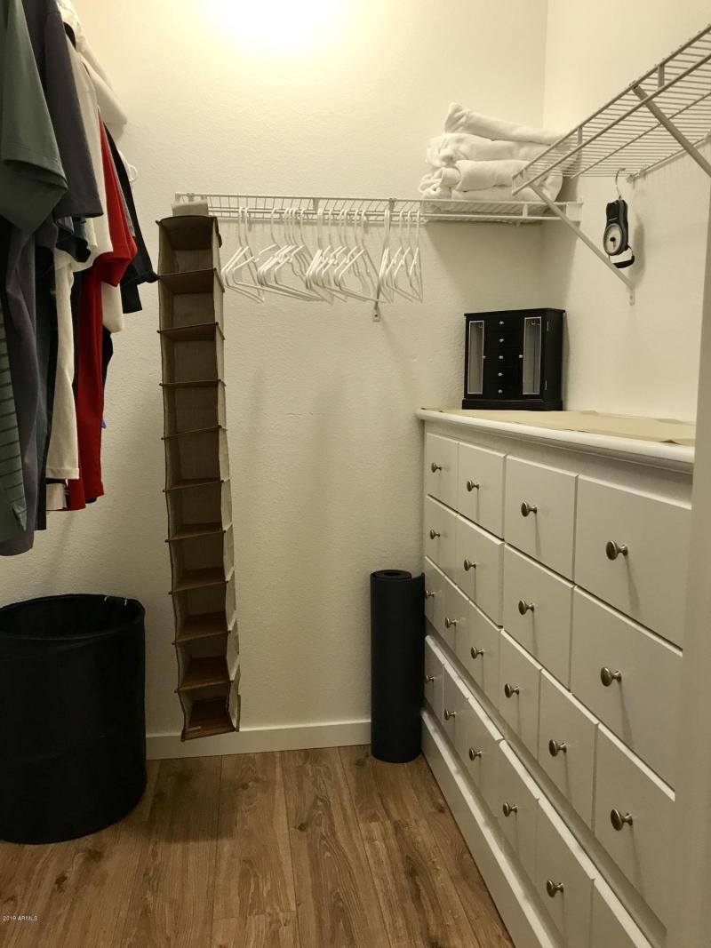 Master Bedroom walk-in closet