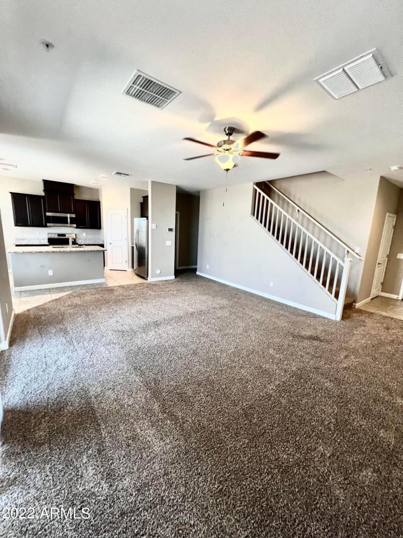 Living room to kitchen