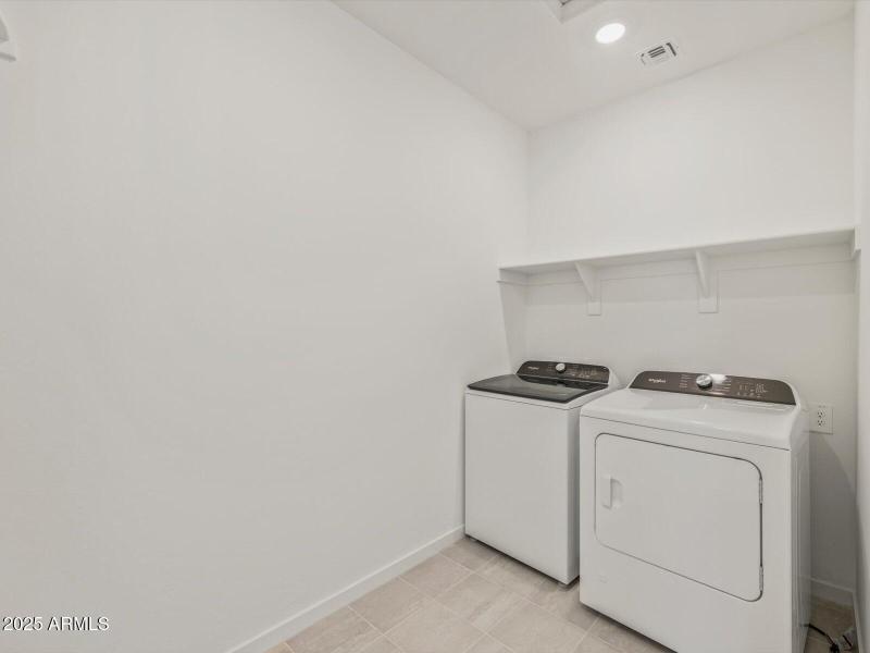 Included Washer & Dryer