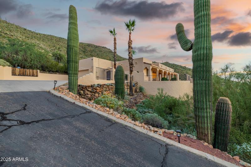 Driveway Entry