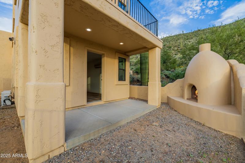 Lower Patio Chiminea